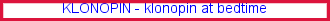 side effects of, klonopin north carolina